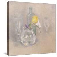 Still Life with Glass-Joyce Haddon-Stretched Canvas