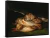 Still Life With Golden Bream-Francisco de Goya-Framed Stretched Canvas