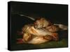 Still Life With Golden Bream-Francisco de Goya-Stretched Canvas