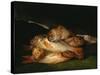 Still Life With Golden Bream-Francisco de Goya-Stretched Canvas
