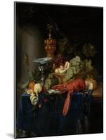 Still Life with Golden Goblet-Pieter De Ring-Mounted Art Print