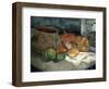 Still-Life with Gourds, 1889-Paul Gauguin-Framed Giclee Print