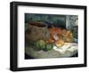 Still-Life with Gourds, 1889-Paul Gauguin-Framed Giclee Print