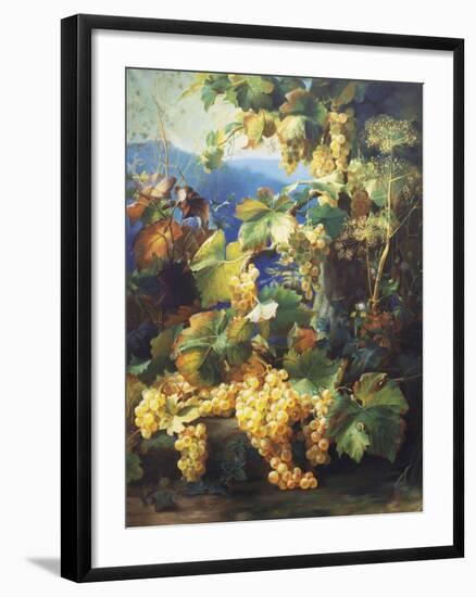 Still Life with Grape-Alexis Kreyder-Framed Giclee Print