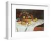 Still Life with Grapes and Fruit-Claude Monet-Framed Art Print