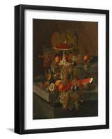 Still Life with Grapes and Fruit-Seymour Joseph Guy-Framed Giclee Print