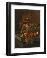 Still Life with Grapes and Fruit-Seymour Joseph Guy-Framed Giclee Print