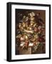 Still Life with Grapes and Peaches-Charles Baum-Framed Giclee Print