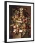 Still Life with Grapes and Peaches-Carl Baum-Framed Giclee Print