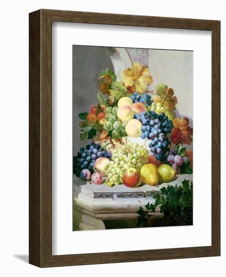 Still Life with Grapes and Pears-Eloise Harriet Stannard-Framed Giclee Print