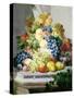 Still Life with Grapes and Pears-Eloise Harriet Stannard-Stretched Canvas