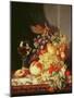 Still Life with Grapes and Wine-Edward Ladell-Mounted Giclee Print
