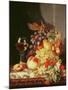 Still Life with Grapes and Wine-Edward Ladell-Mounted Giclee Print