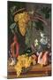 Still Life with Grapes, Birds, Flowers and Shells-Juan de Espinosa-Mounted Giclee Print