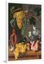 Still Life with Grapes, Birds, Flowers and Shells-Juan de Espinosa-Framed Giclee Print