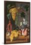 Still Life with Grapes, Birds, Flowers and Shells-Juan de Espinosa-Framed Giclee Print