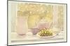 Still Life with Grapes-Lillian Delevoryas-Mounted Giclee Print