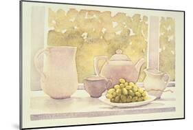 Still Life with Grapes-Lillian Delevoryas-Mounted Giclee Print