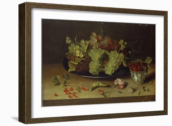 Still-Life with Grapes-Isaak Soreau-Framed Giclee Print