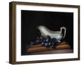 Still Life with Grapes-Catherine Abel-Framed Giclee Print