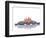 Still Life with Gray Stones and Orchid --Apollofoto-Framed Photographic Print