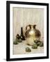 Still Life with Green Peppers and Jug-Soren Emil Carlsen-Framed Giclee Print