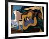 Still Life with Guitar, October-November 1920-Juan Gris-Framed Giclee Print