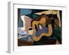 Still Life with Guitar, October-November 1920-Juan Gris-Framed Giclee Print