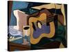 Still Life with Guitar, October-November 1920-Juan Gris-Stretched Canvas