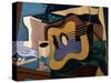 Still Life with Guitar, October-November 1920-Juan Gris-Stretched Canvas