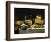 Still Life with Ham and Cheese-Floris Gerritsz van Schooten-Framed Giclee Print