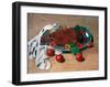 Still life with Ham and Tomatoes-Félix Vallotton-Framed Giclee Print