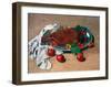 Still life with Ham and Tomatoes-Félix Vallotton-Framed Giclee Print