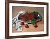 Still life with Ham and Tomatoes-Félix Vallotton-Framed Giclee Print