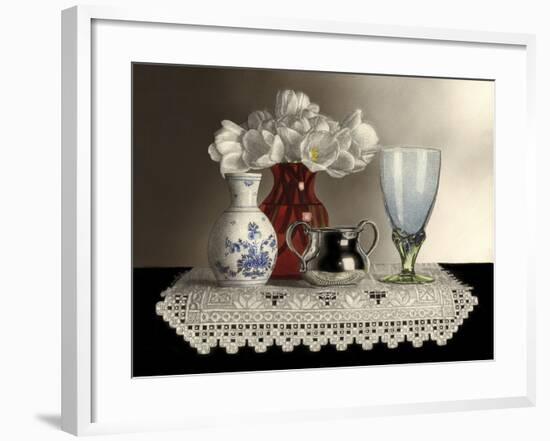 Still Life with Hardanger-Sandra Willard-Framed Giclee Print