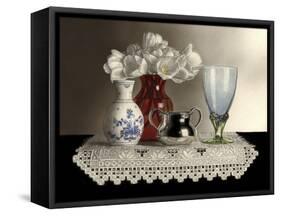 Still Life with Hardanger-Sandra Willard-Framed Stretched Canvas