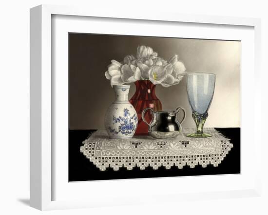 Still Life with Hardanger-Sandra Willard-Framed Giclee Print