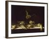 Still Life with Hazel-Nuts, 1696-Adrian Coorte-Framed Giclee Print