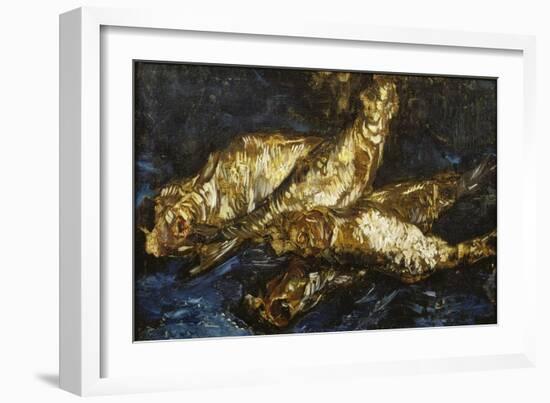 Still Life with Herrings, 1886-Vincent van Gogh-Framed Giclee Print