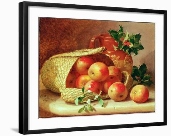 Still Life with Holly and Mistletoe-Eloise Harriet Stannard-Framed Giclee Print