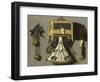 Still-Life with Hunting Equipment-Johannes Leemans-Framed Giclee Print