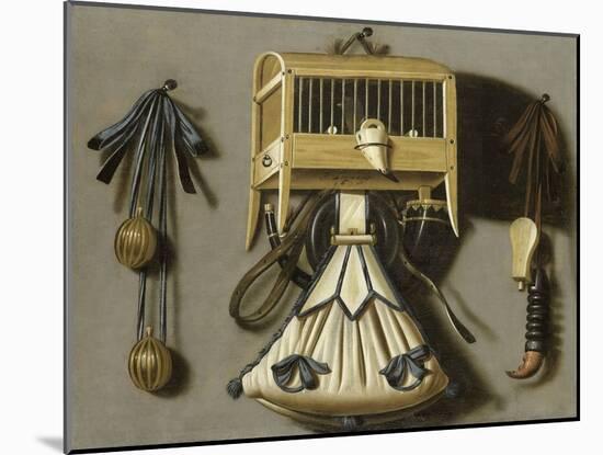 Still-Life with Hunting Equipment-Johannes Leemans-Mounted Giclee Print