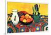 Still Life with Hyacinthe-Auguste Macke-Framed Art Print