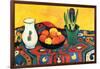 Still Life with Hyacinthe-Auguste Macke-Framed Art Print