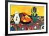 Still Life with Hyacinthe-Auguste Macke-Framed Premium Giclee Print