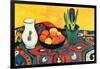 Still Life with Hyacinthe-Auguste Macke-Framed Art Print