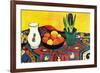 Still Life with Hyacinthe-Auguste Macke-Framed Art Print