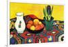 Still Life with Hyacinthe-Auguste Macke-Framed Art Print