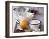Still Life with Ingredients for Sweet Pudding-Michael Paul-Framed Photographic Print