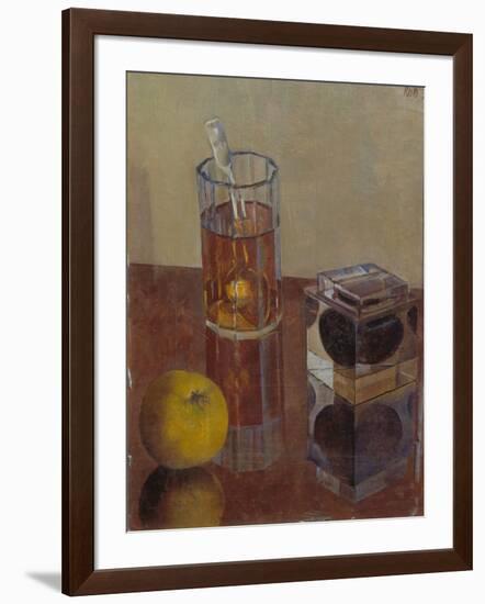 Still Life with Inkwell, 1934-Kosjma Ssergej Petroff-Wodkin-Framed Giclee Print